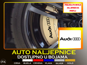 Audi 1 Naljepnica / Naljepnica za pakne kociona klijest